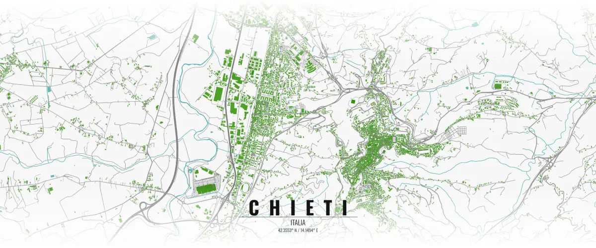 Mappa area operativa – Chieti, Pescara, Costa dei Trabocchi